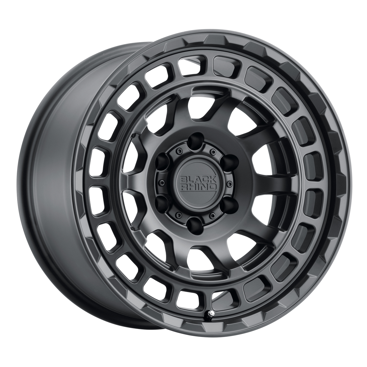 Black Rhino Hard Alloys Chamber 16x8 6x139.7 -10mm Offset Matte Black Wheel