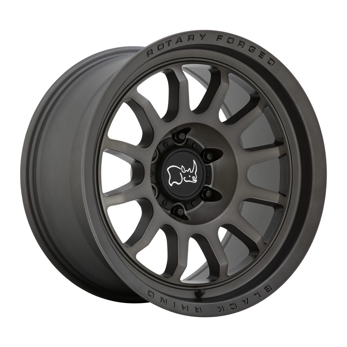 Black Rhino Hard Alloys Rapid 18x9.5 6x139.7 -18mm Offset Matte Brushed Gunmetal Wheel