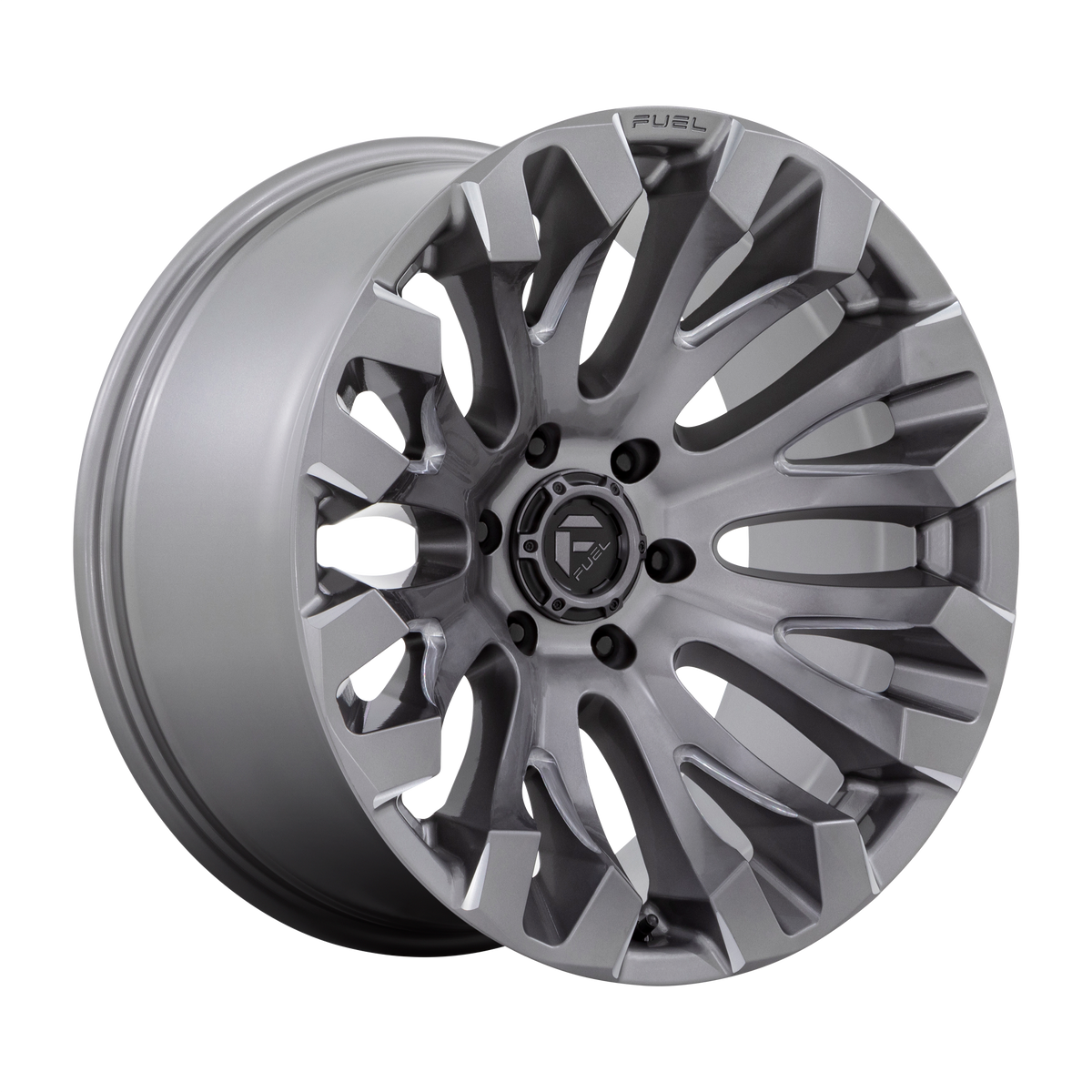 Fuel D830 Quake 20x10 8x170 -18mm Offset Platinum Wheel