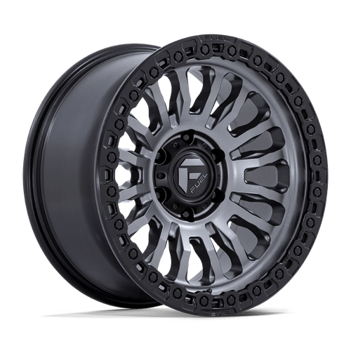 Fuel FC857 Rincon 20x9 8x165.1 +20mm Offset Matte Gunmetal w/ Matte Black Lip Wheel