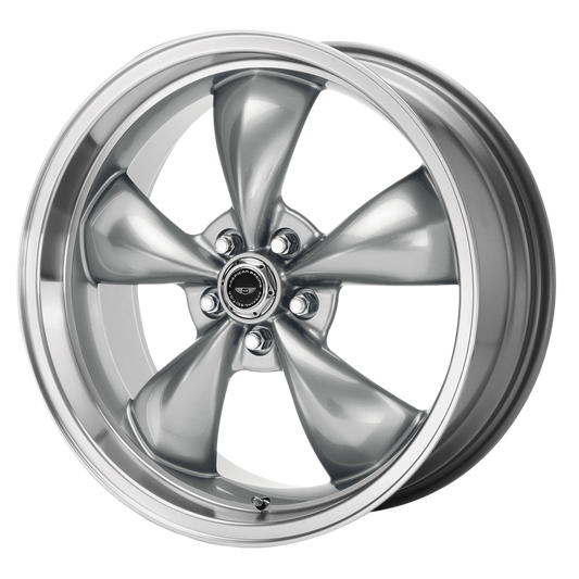 American Racing AR105 Torq Thrust M 16x7 5x114.3 +35mm Offset Anthracite w/ Machined Lip Wheel