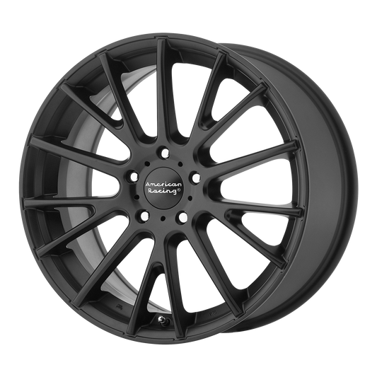 American Racing AR904 17x7 5x114.3 +40mm Offset Satin Black Wheel