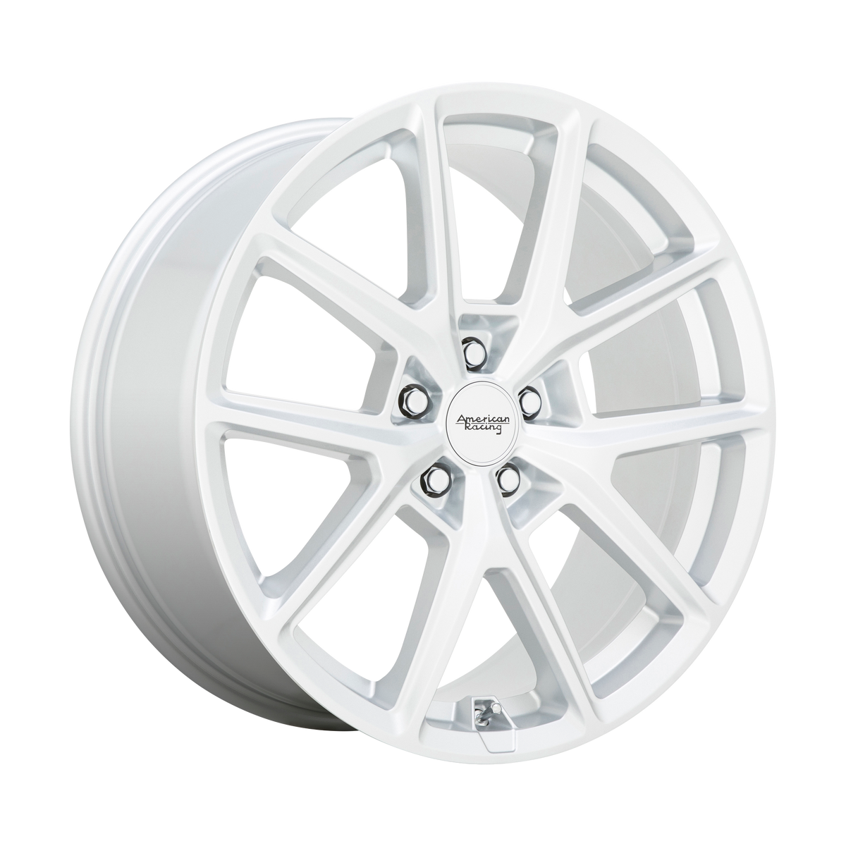 American Racing AR943 20x9 5x127 +35mm Offset Hyper Silver Wheel