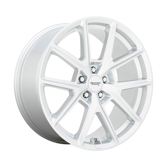 American Racing AR943 20x9 5x127 +35mm Offset Hyper Silver Wheel