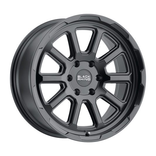 Black Rhino Hard Alloys Chase 17x9.5 5x127 -18mm Offset Matte Black Wheel