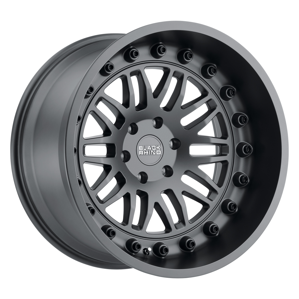 Black Rhino Hard Alloys Fury 20x9.5 6x139.7 -18mm Offset Matte Gunmetal Wheel