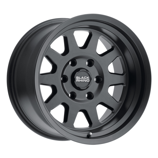 Black Rhino Hard Alloys Stadium 16x8 5x114.3 -10mm Offset Matte Black Wheel