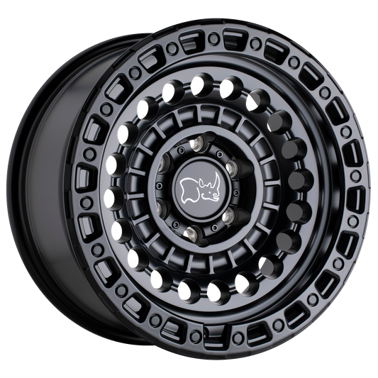 Black Rhino Hard Alloys Sentinel 20x9.5 8x165.1 -18mm Offset Matte Black Wheel