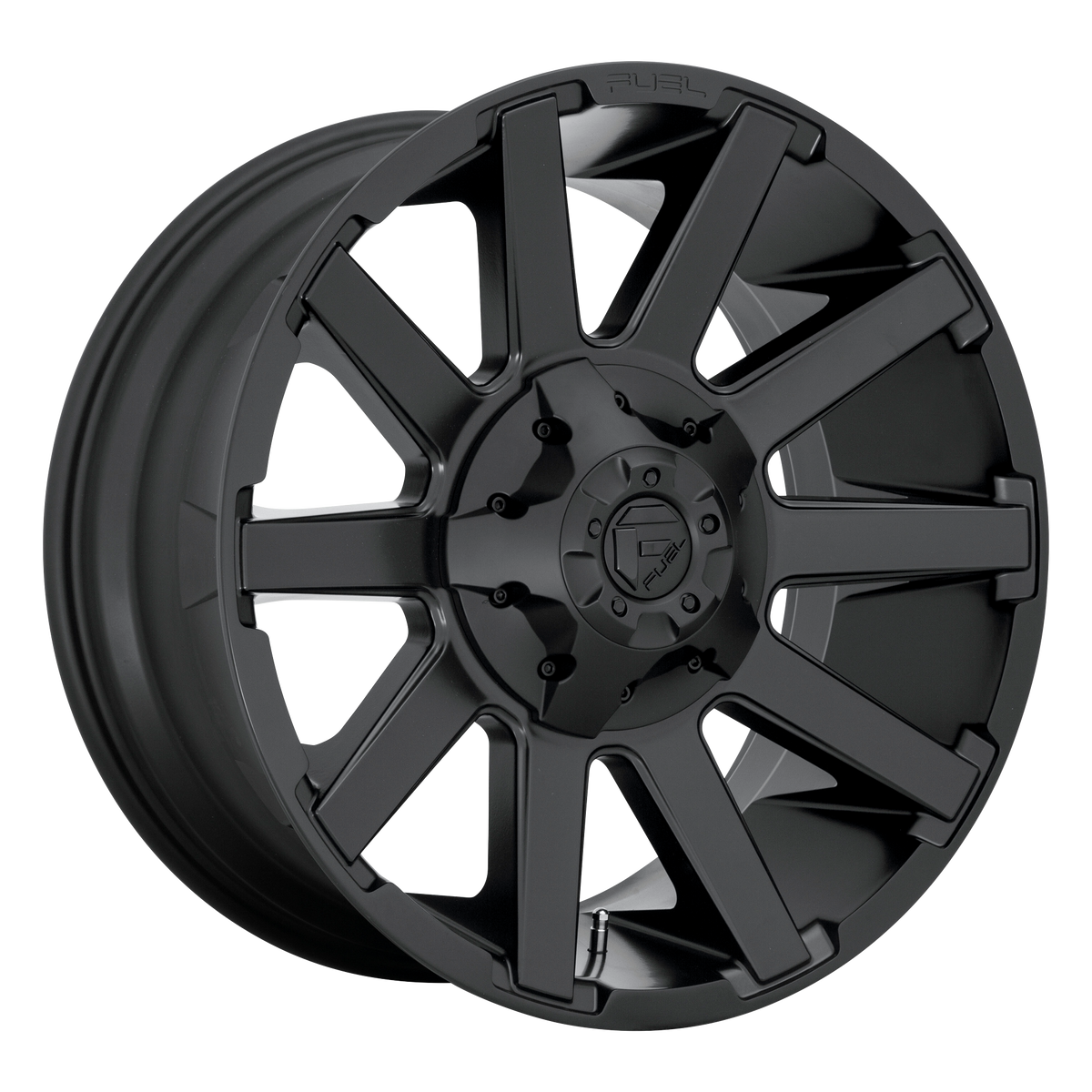 Fuel D437 Contra 20x10 5x139.7 -18mm Offset Satin Black Wheel
