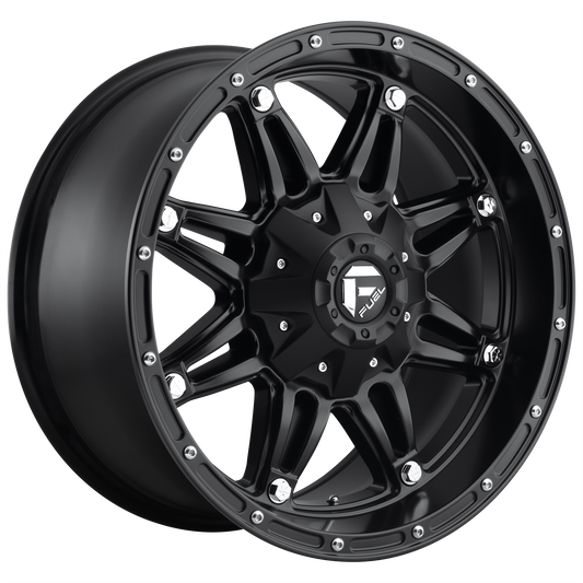 Fuel D531 Hostage 18x9 6x135 +20mm Offset Matte Black Wheel