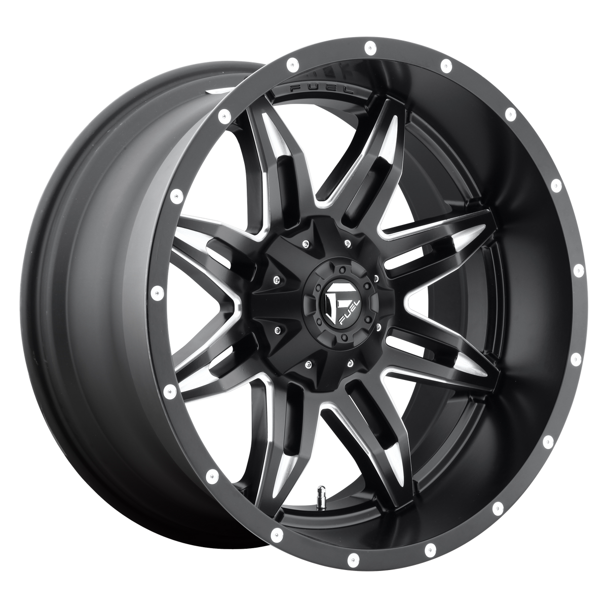 Fuel D567 Lethal 20x9 6x135 +1mm Offset Matte Black Milled Wheel