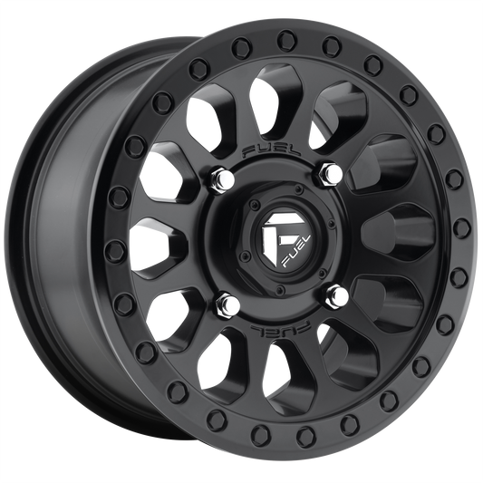 Fuel D579 Vector 17x8.5 6x135 +7mm Offset Matte Black Wheel