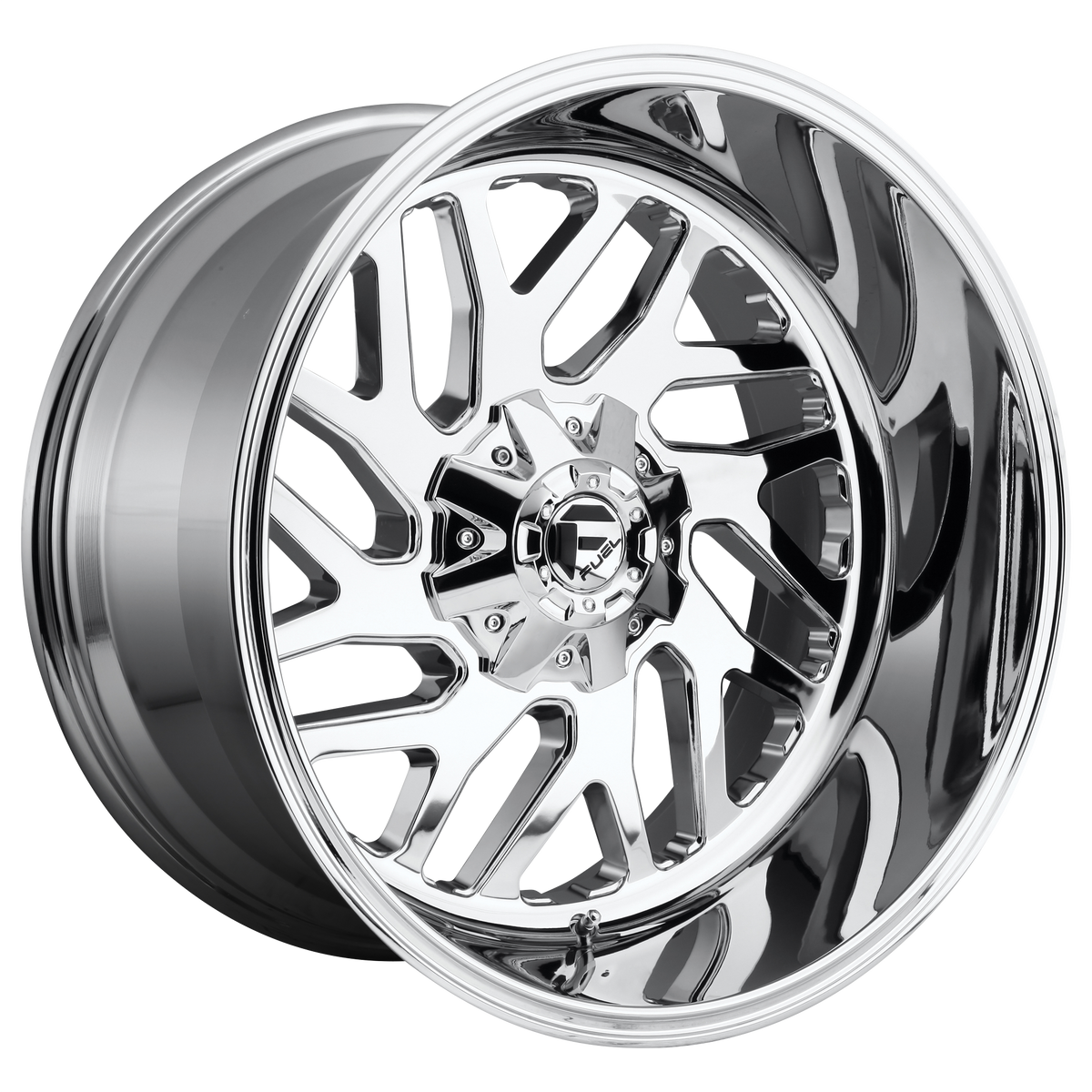 Fuel D609 Triton 22x10 8x165.1 -18mm Offset Chrome Wheel