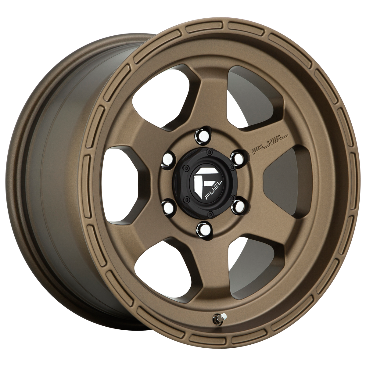 Fuel D666 Shok 17x9 6x139.7 +1mm Offset Matte Bronze Wheel