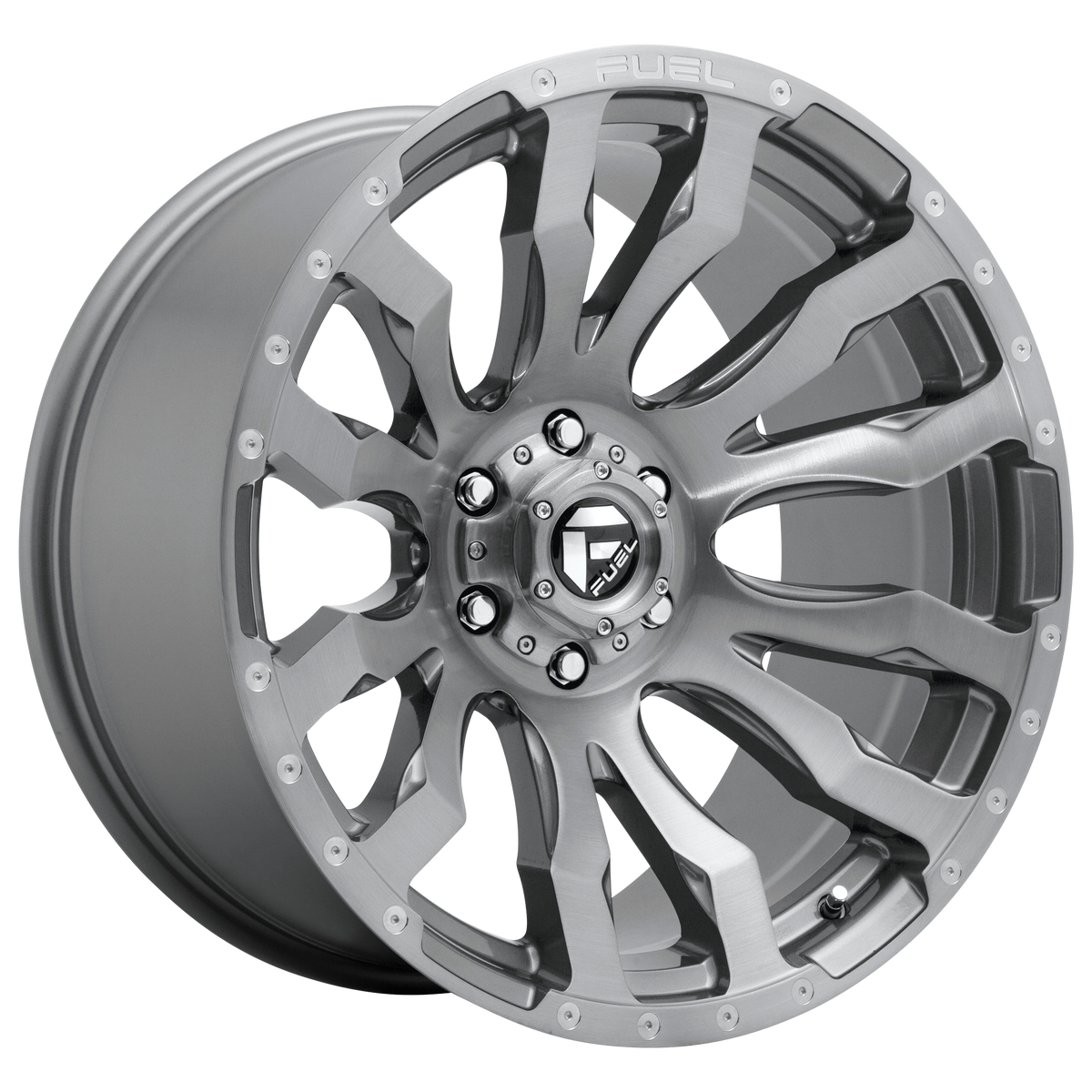 Fuel D693 Blitz 20x8.25 8x165.1 -265mm Offset Platinum Wheel