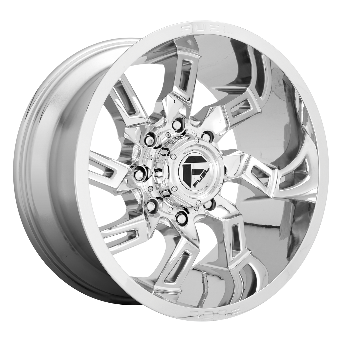 Fuel D746 Lockdown 20x10 6x135 -18mm Offset Chrome Wheel