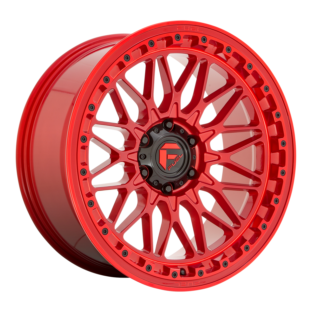 Fuel D758 Trigger 20x9 6x135 +1mm Offset Candy Red Wheel