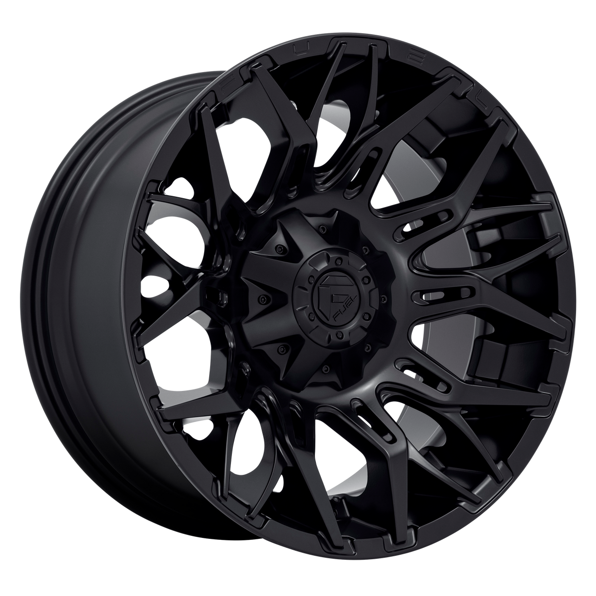 Fuel D772 Twitch 20x9 8x165.1 +1mm Offset Blackout Wheel