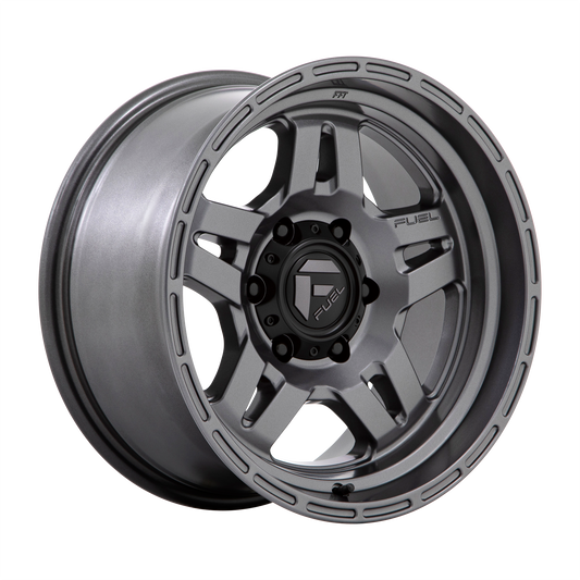 Fuel D801 Oxide 18x9 6x139.7 -12mm Offset Matte Gunmetal Wheel