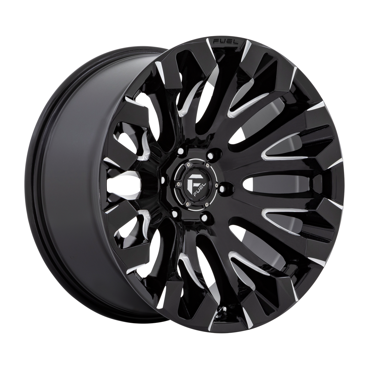 Fuel D828 Quake 18x9 5x150 +1mm Offset Gloss Black Milled Wheel