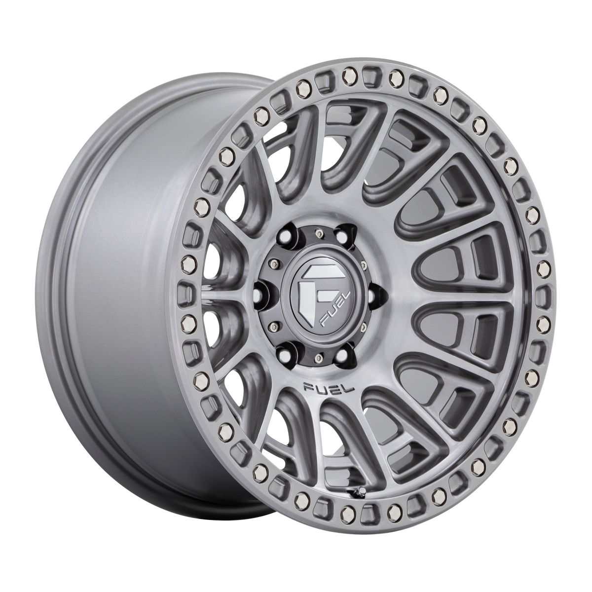 Fuel D833 Cycle 17x9 5x127 -12mm Offset Platinum Wheel