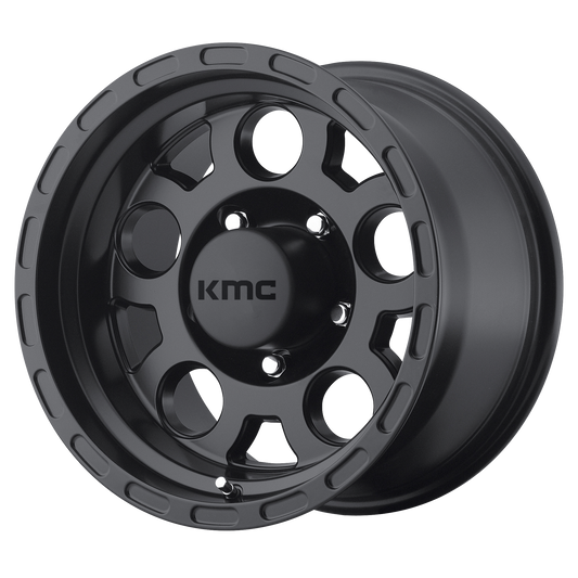 KMC KM522 Enduro 16x8 8x165.1 +0mm Offset Matte Black Wheel