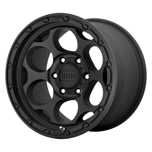 KMC KM541 Dirty Harry 18x8.5 5x127 +18mm Offset Textured Black Wheel