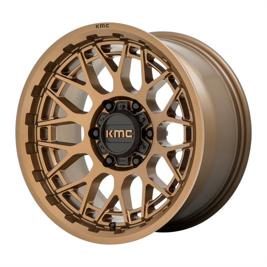 KMC KM722 Technic 18x9 5x127 +0mm Offset Matte Bronze Wheel
