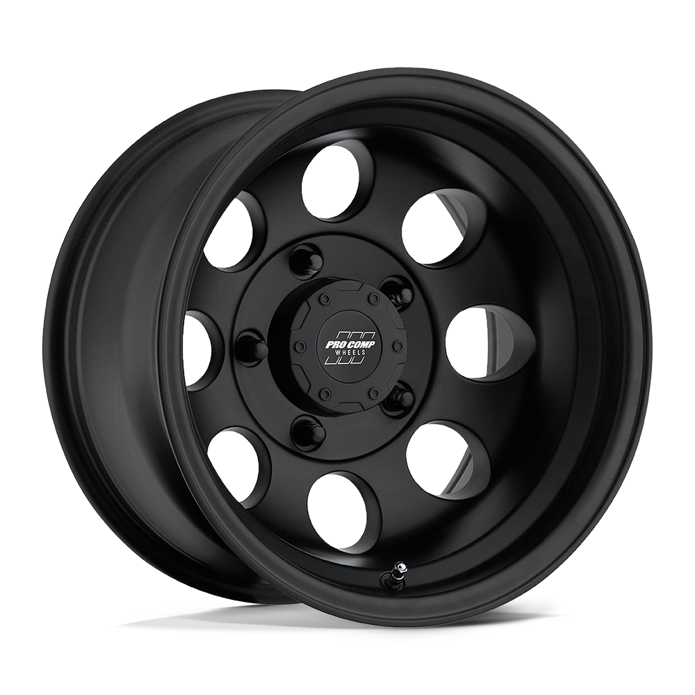 Pro Comp Alloys PA69 Vintage 16x8 6x139.7 -12mm Offset Flat Black Wheel