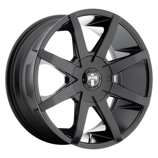 DUB S110 Push 24x9.5 6x135 +25mm Offset Gloss Black Wheel