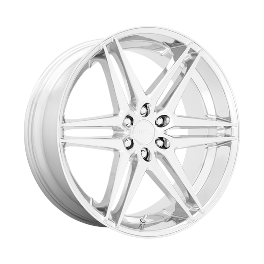 DUB S265 Dirty Dog 24x10 6x139.7 +25mm Offset Chrome Wheel