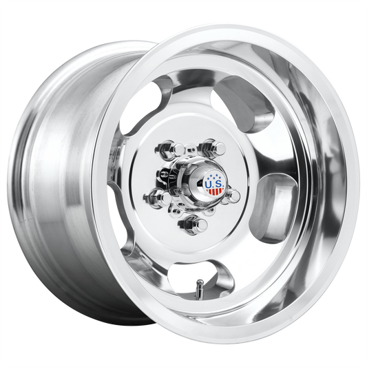 US Mag U101 Indy 17x9 5x139.7 -37mm Offset High Luster Polished Wheel