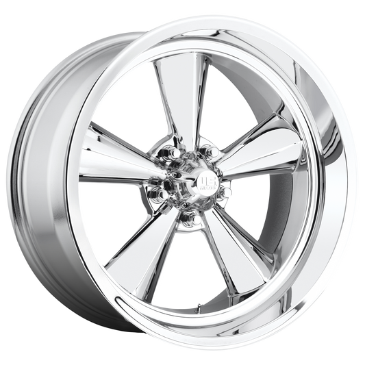US Mag U104 Standard 17x8 5x120.65 +1mm Offset Chrome Wheel