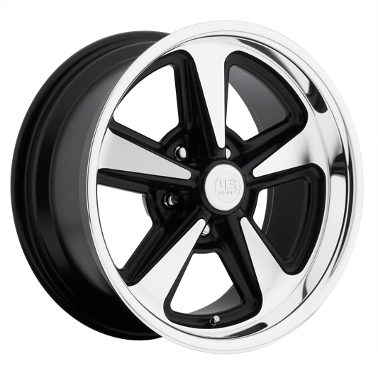 US Mag U109 Bandit 18x8 5x114.3 +1mm Offset Matte Black Machined Wheel
