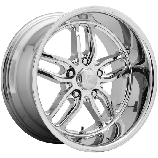 US Mag U127 Cten 18x8 5x127 +1mm Offset Chrome Wheel