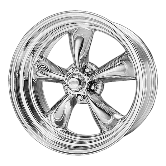 American Racing Vintage VN505 Torq Thrust II 16x7 5x120.65 +0mm Offset Polished Wheel