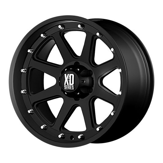 XD XD798 Addict 16x9 6x139.7 -12mm Offset Matte Black Wheel