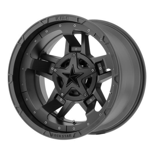 XD XD827 Rockstar III 20x10 6x135 -24mm Offset Matte Black Wheel