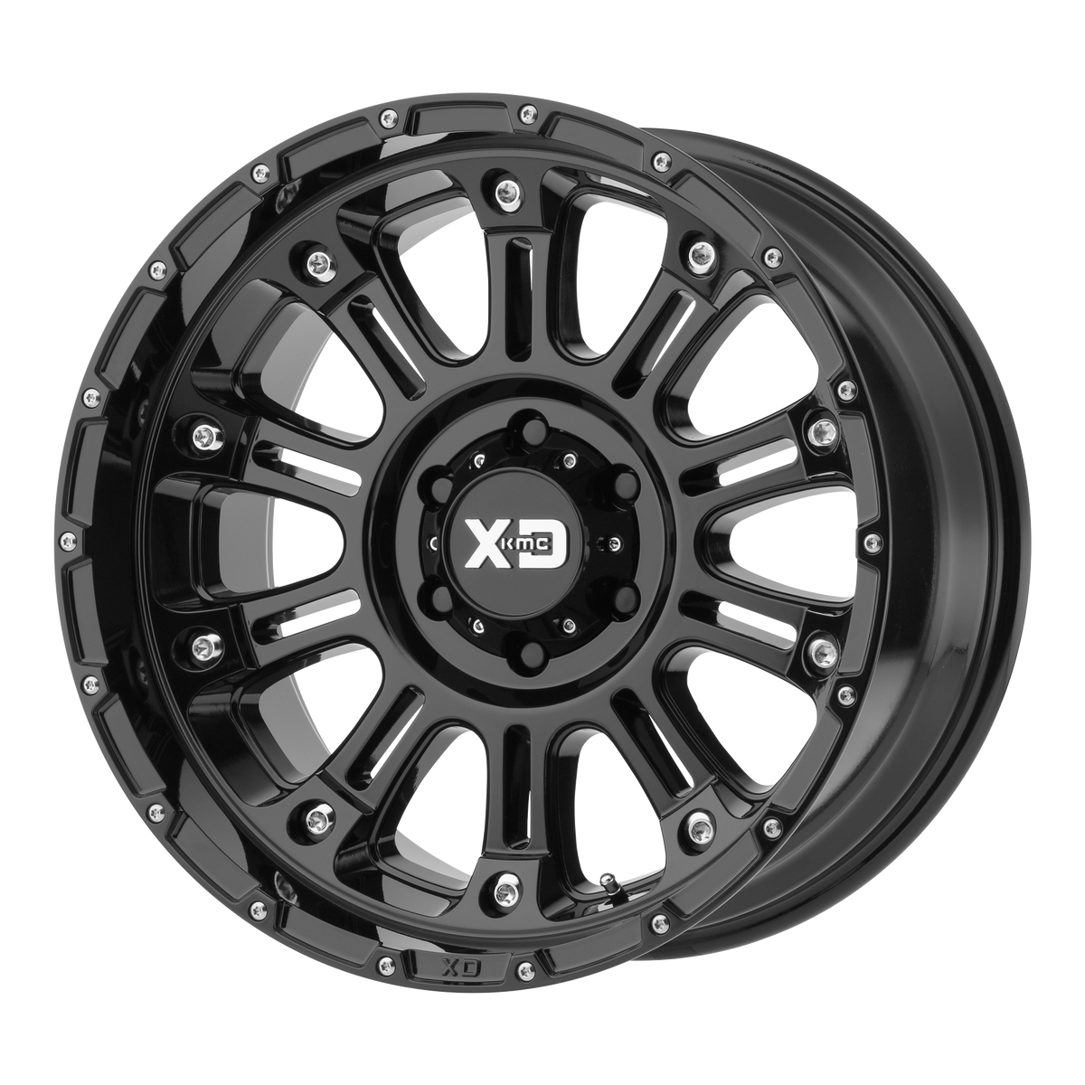 XD XD829 Hoss II 20x9 6x139.7 -12mm Offset Gloss Black Wheel