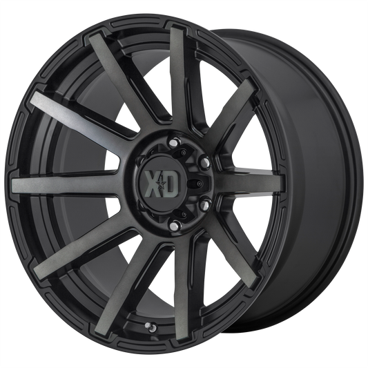 XD XD847 Outbreak 20x9 5x127 +0mm Offset Satin Black w/ Gray Tint Wheel