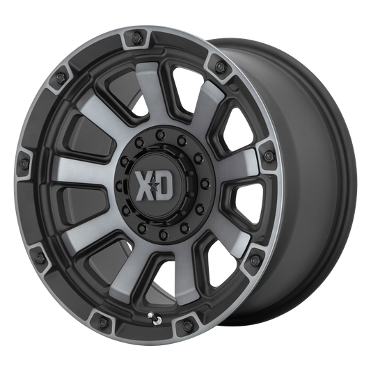 XD XD852 Gauntlet 20x10 6x135 -18mm Offset Satin Black w/ Gray Tint Wheel